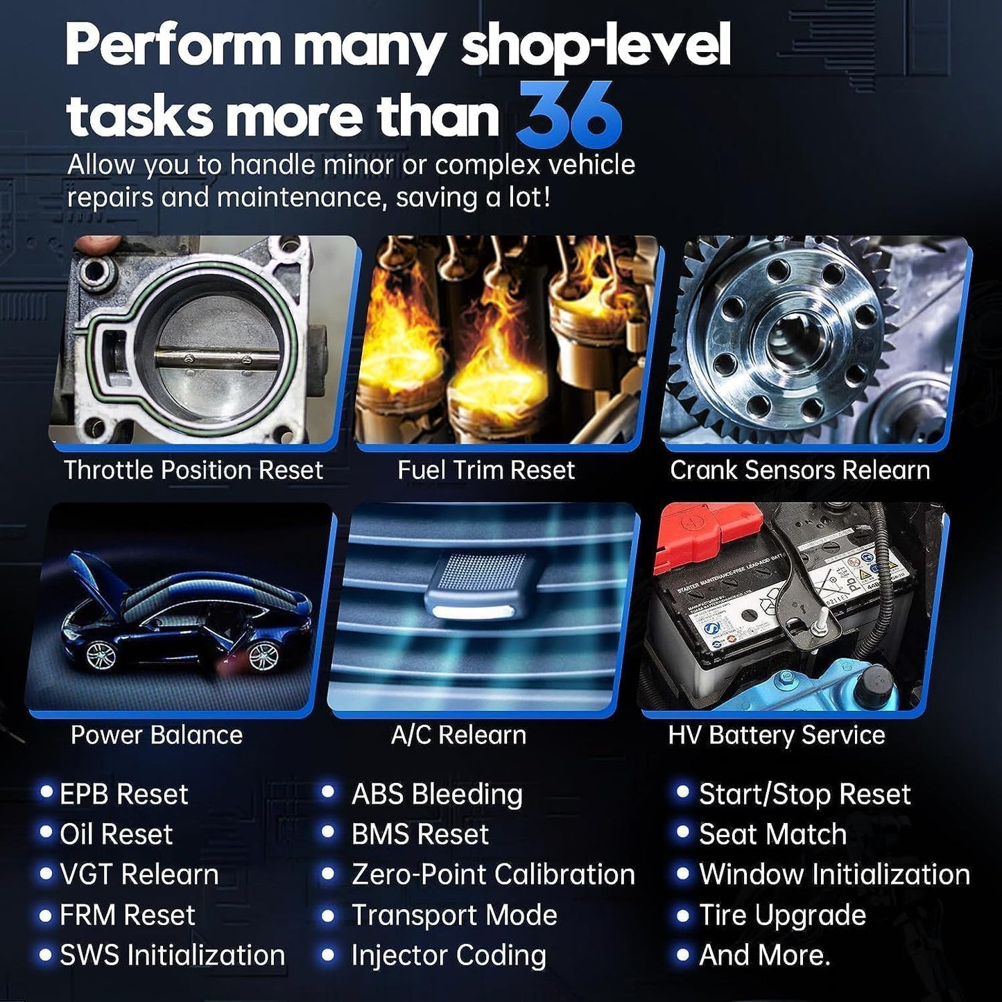 Xtool D7 OBD2 Scanner for All Cars – Full System Diagnostic, ECU Programming, Bi-Directional Control, 3-Year Free Update